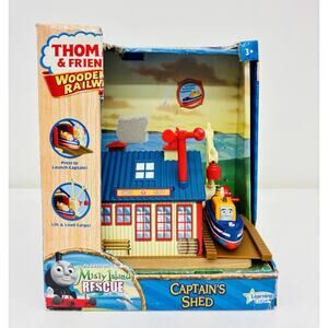 Captain's Shed Thomas & Friends Wooden Railway LC98500 Complete w/ Box